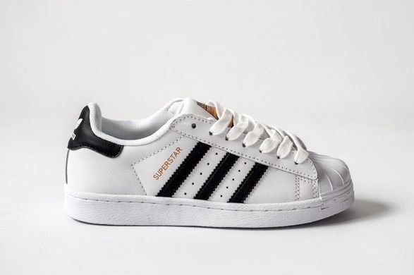 Кроссовки Adidas Superstar white black (classic), 38