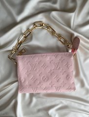 Сумка Louis Vuitton Coussin mm Pink, 20х12х5