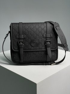 Месседжер Gucci GG Messenger Bag Black, 27x22x7