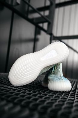 Кроссовки Adidas Yeezy 350 V2, Cloud White Reflective (шнурки), 36