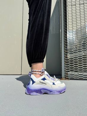 Кросівки Balenciaga Triple S Clear Sole Violet, 37