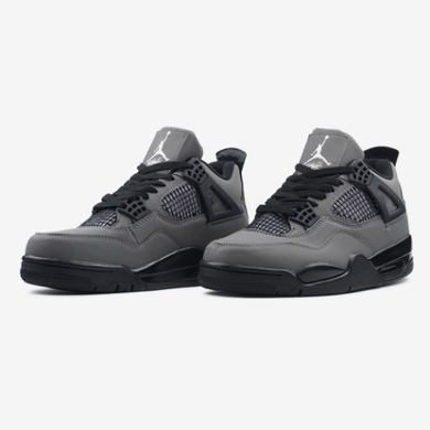 Кросівки Air Jordan 4 Grey Black, 36