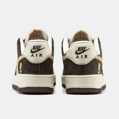 Кросівки Nike Air Force 1 x Undefeated Brown Beige, 45