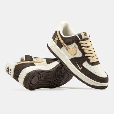 Кросівки Nike Air Force 1 x Undefeated Brown Beige, 45