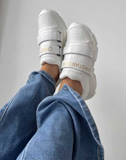 Кроссовки Dior D-Wonder Sneakers White Купить (Доставка 1-3 Дня)