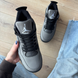 Кросівки Air Jordan 4 Grey Black, 36