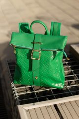 Рюкзак зелений, 34x30x13