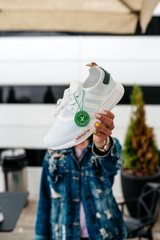 Кроссовки Adidas NMD White Green, 36