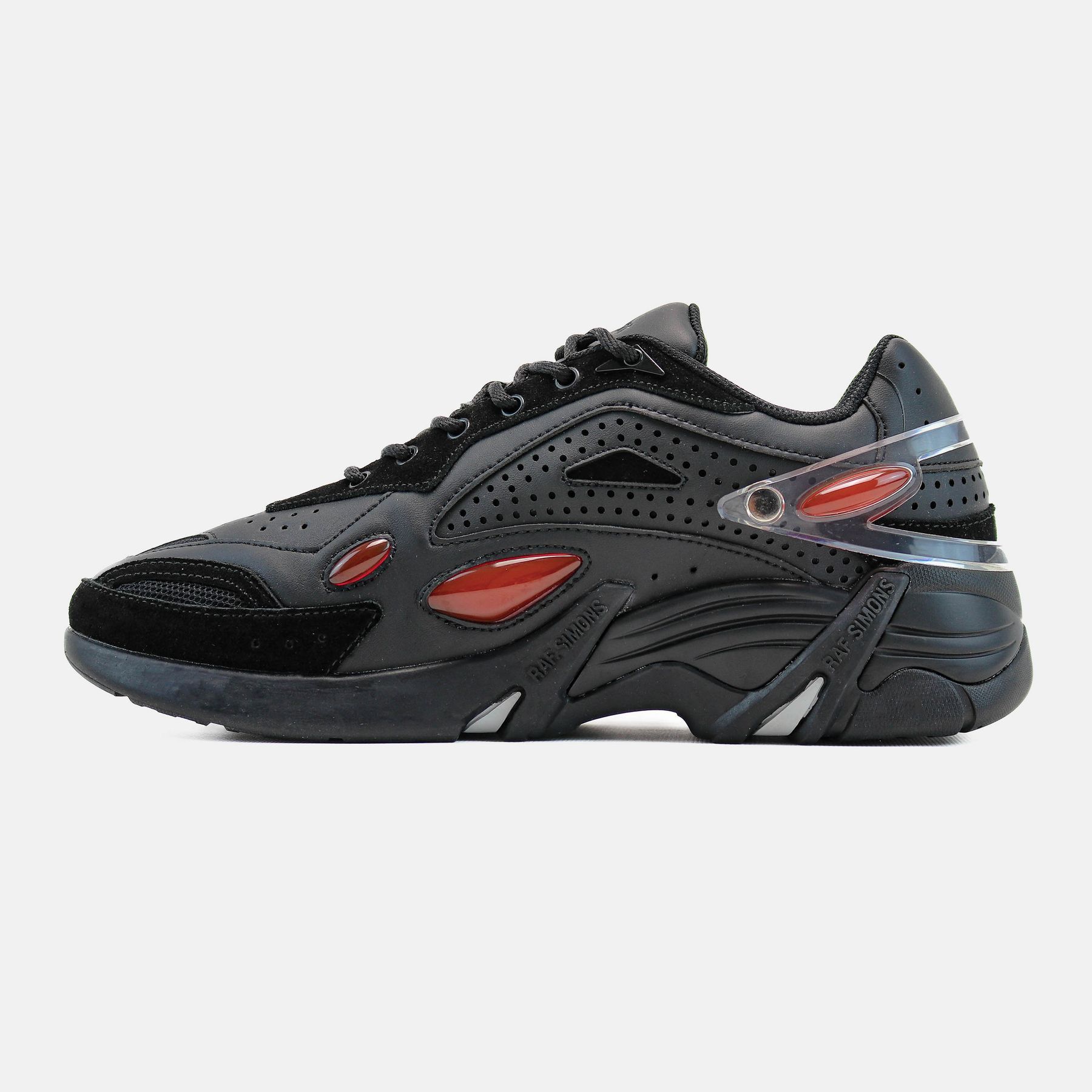 Кросівки Adidas x Raf Simons Cylon-21 Black Red - Sneakers Kross