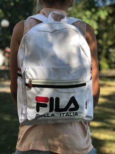 Рюкзак Fila White, 29,5x14,5x43