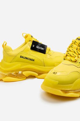 Кросівки Balenciaga Triple S Clear Sole Yellow, 39