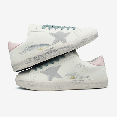 Кроссовки Golden Goose Cream Grey Star, 36