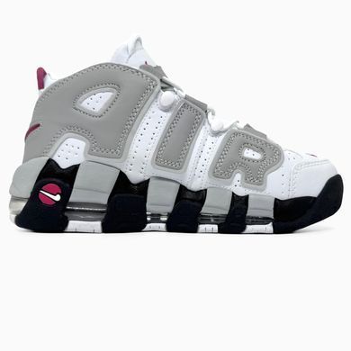 Кросівки Nike Air More Uptempo 96 White Grey Black, 36