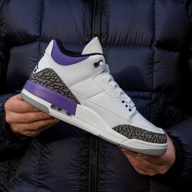Кросівки Nike Air Jordan 3 Dark iris, 37