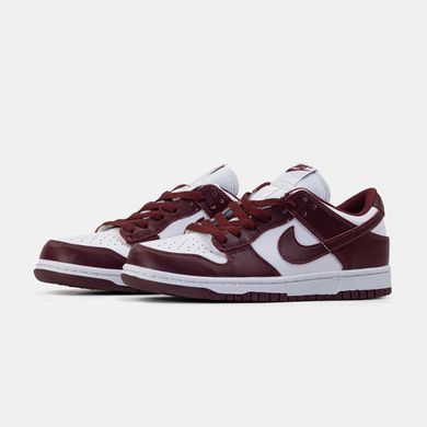 Кросівки NK Dunk Low Team Red Bordo White, 36