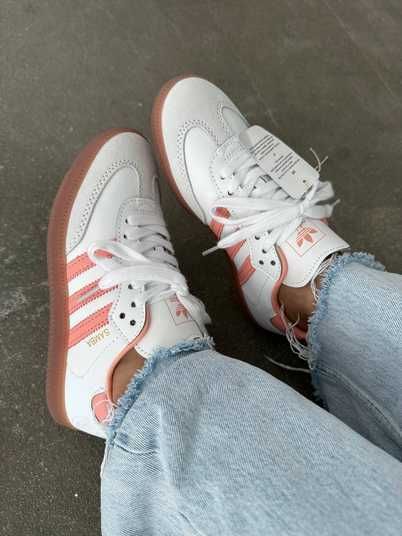 adidas gazelle silver green womens adidas Originals Samba OG "White Wonder Clay Gum"