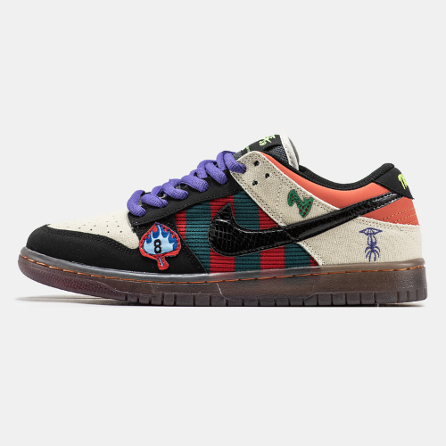 Кроссовки Nike SB Dunk Low x Halloween Custom Купить (Доставка 1-3