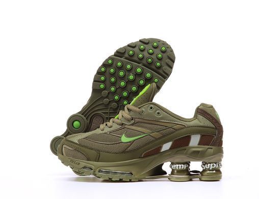Кроссовки Nike Shox Ride 2 Supreme Khaki Brown Green, 40