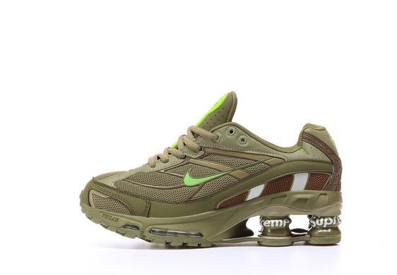 Кроссовки Nike Shox Ride 2 Supreme Khaki Brown Green, 40