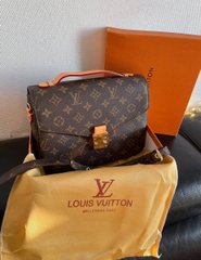 Сумка Louis Vuitton Pochette Metis Monogram Brown Premium, 24х19х7