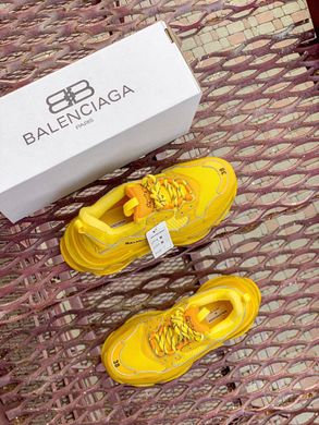 Кроссовки Balenciaga Triple S Clear Sole "Yellow", 37