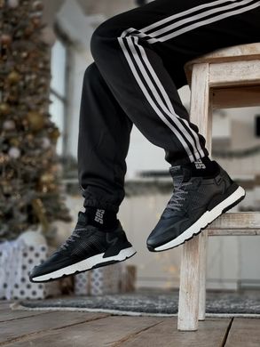 Кроссовки Adidas Nite Jogger Black/White