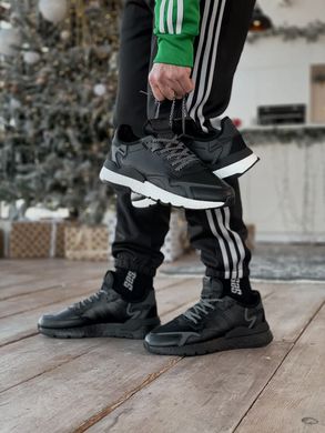 Кроссовки Adidas Nite Jogger Black/White, 40