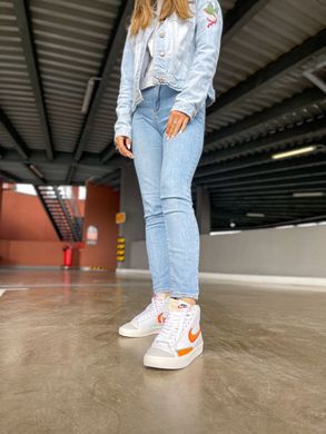 Кроссовки Nike Blazer White Orange
