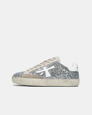 Кроссовки Premiata Stevend 6660 Glitter Silver White, 36