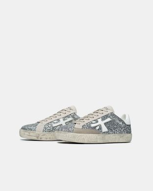 Кроссовки Premiata Stevend 6660 Glitter Silver White, 36