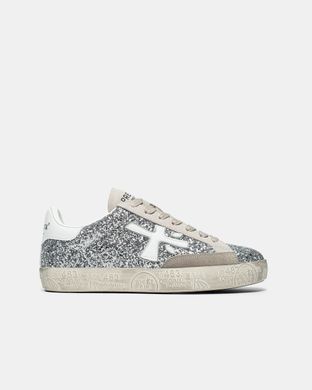 Кроссовки Premiata Stevend 6660 Glitter Silver White, 36