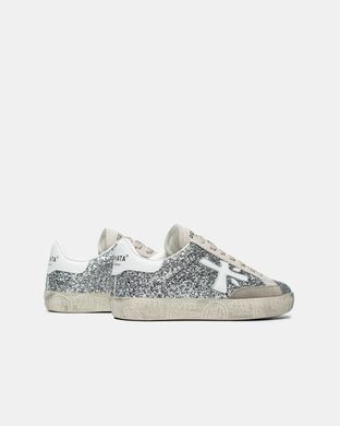 Кроссовки Premiata Stevend 6660 Glitter Silver White, 36