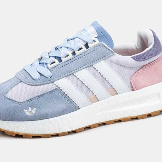 Кроссовки Adidas Retropy E5 Blue Pink White Купить (Доставка 1-3 Дня)