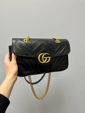 Сумка GUCCI Marmont Large Black, 26x16x6