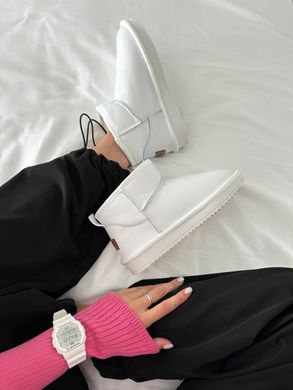 Черевики UGG Ultra Mini White Leather, 37