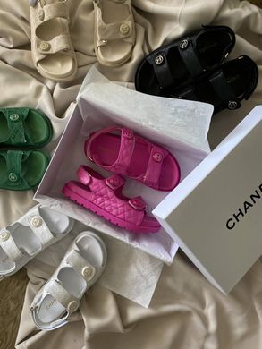 Сандалі Chanel Sandals Pink Leather Premium, 39
