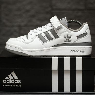 Кроссовки Adidas Forum Low White Grey v2, 43