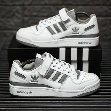 Кроссовки Adidas Forum Low White Grey v2, 43
