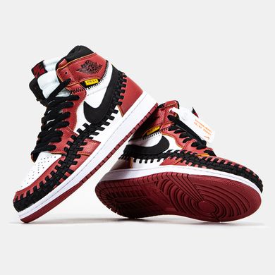 Кросівки Nike Air Jordan 1 Retro x Union L.A Red Black White, 41