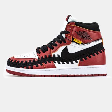 Кросівки Nike Air Jordan 1 Retro x Union L.A Red Black White