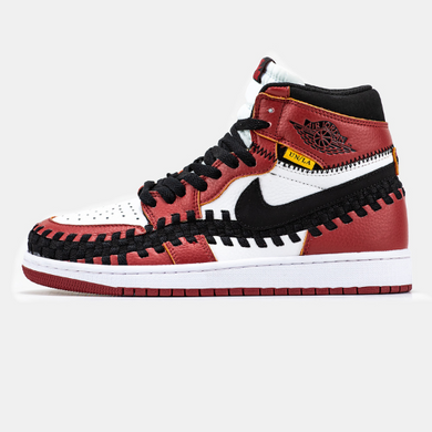 Кросівки Nike Air Jordan 1 Retro x Union L.A Red Black White, 41