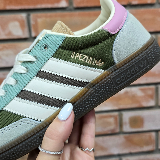 Кросівки Adidas Handball Spezial Silver Green Magic Mauve