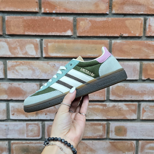 Кросівки Adidas Handball Spezial Silver Green Magic Mauve
