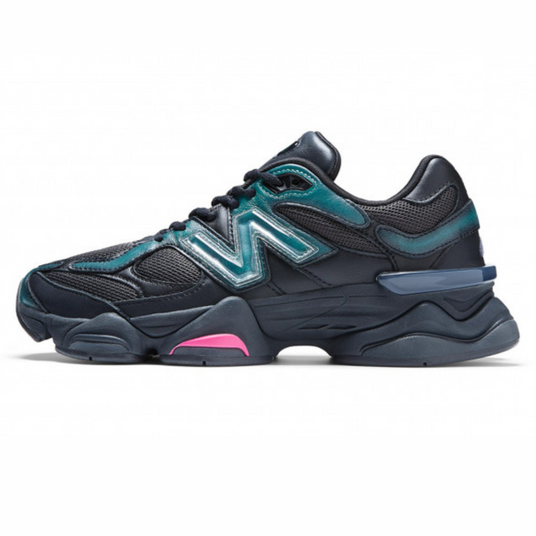Кросівки New Balance 9060 x Mowalola Burglarwear Black Teal Pink