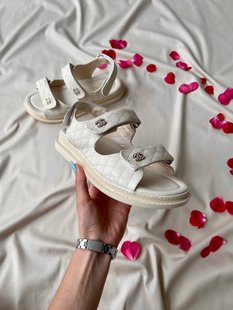 Сандалі Chanel Sandals Beige, 36