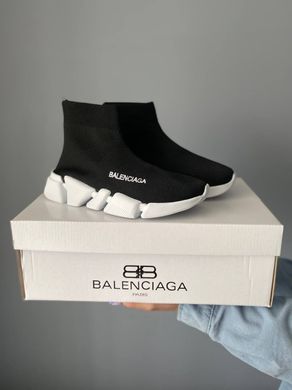 Кроссовки Balenciaga Speed trainer Black / White, 36