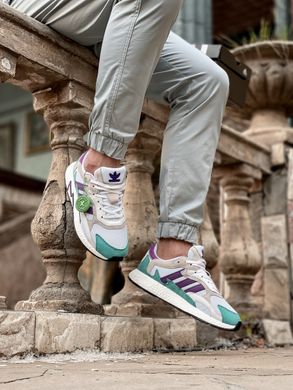 Кросівки Adidas Tresc Run White Purple Aqua