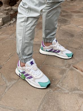 Кроссовки Adidas Tresc Run White Purple Aqua, 41