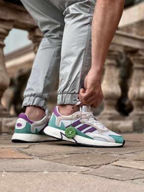 Кроссовки Adidas Tresc Run White Purple Aqua, 36