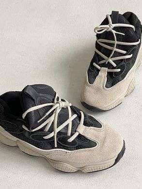 Кросівки Adidas Yeezy Boost 500 Black Beige, 38